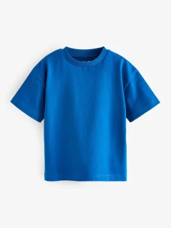 Next Blue Stripe Short Sleeve T-Shirts 5 Pack (3mths-7yrs)^BOY T-Shirts