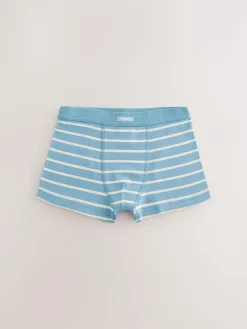 Hot Next Blue Stripe Soft Waistband Trunks 7 Pack (2-16yrs)