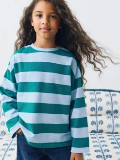 Next Textured Long Sleeve Top (3-16yrs)^ Tops|T-Shirts