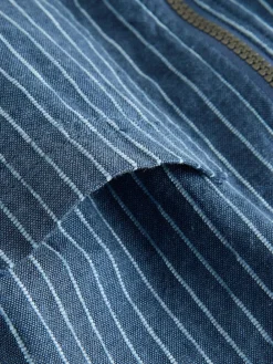 Next Blue Stripe Zip Through Hoodie (3mths-7yrs)^BOY Suits & Vest