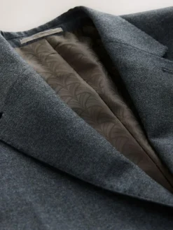 Next Tailored Fit Merino Wool Blend Suit Jacket^ Blue Suits|Suits & Tuxedos