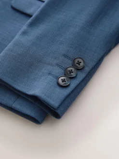 Clearance Next Blue Tailored Fit Suit Jacket (3-16yrs)