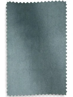 Next Blue Teal Matte Velvet Blackout/Thermal Curtains^ Curtains & Blinds
