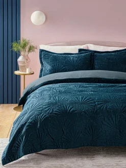 Next Velvet Ginkgo Duvet Cover and Pillowcase Set^ Bedsets & Duvet Covers