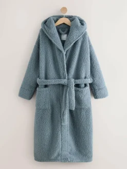 Next Teddy Dressing Gown Blue
