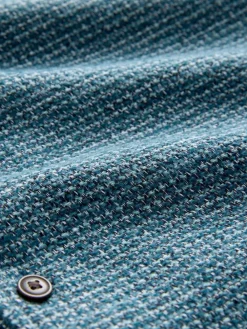 Sale Next Textured Shacket Overshirt Blue