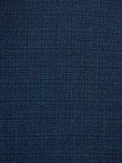 Hot Next Textured Wool Blend Suit Waistcoat Blue