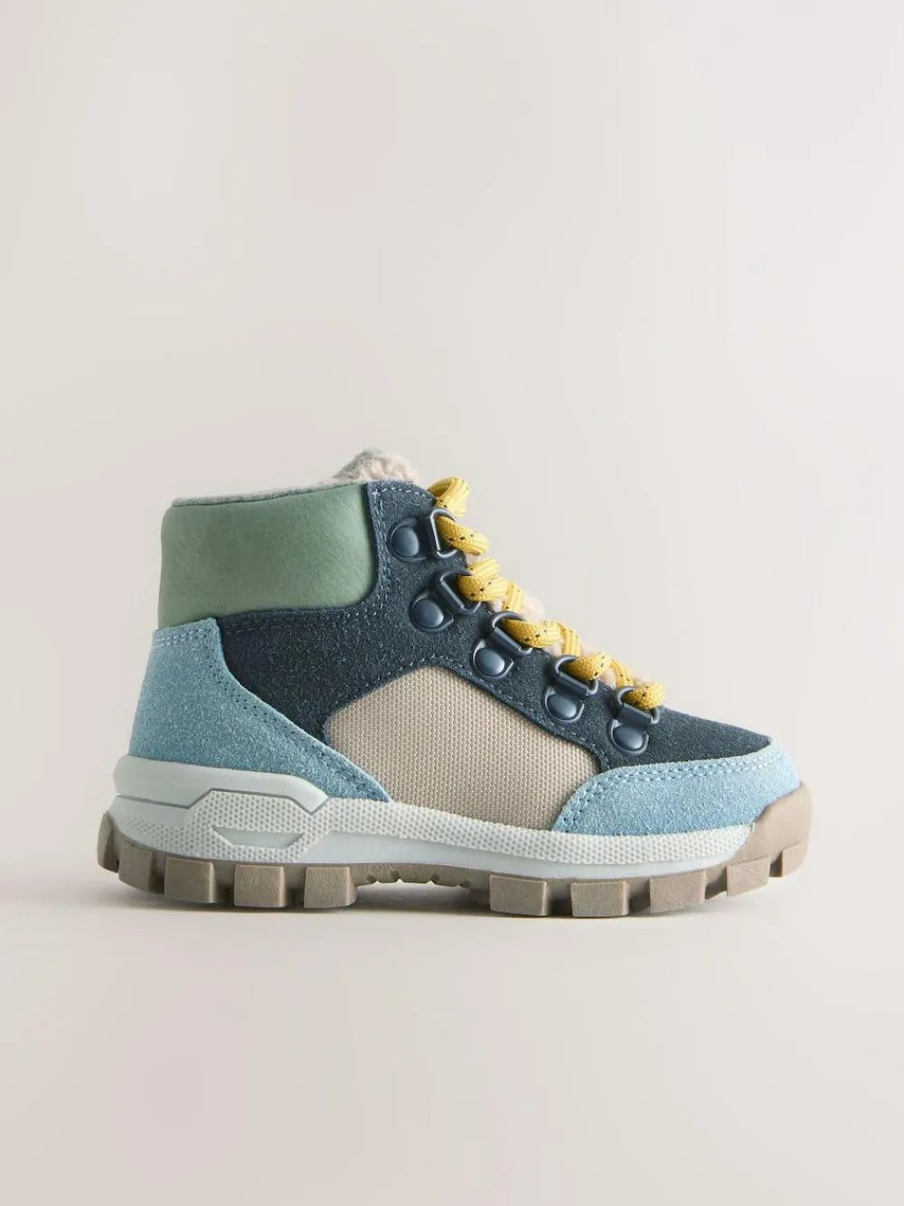 New Next Thermal Thinsulate™ Lined Hiker Boots Blue
