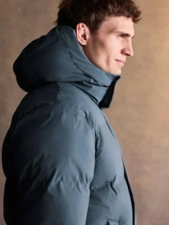 Sale Next ThermoGen Shower Resistant Puffer Jacket Blue