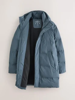 Sale Next ThermoGen Shower Resistant Puffer Jacket Blue