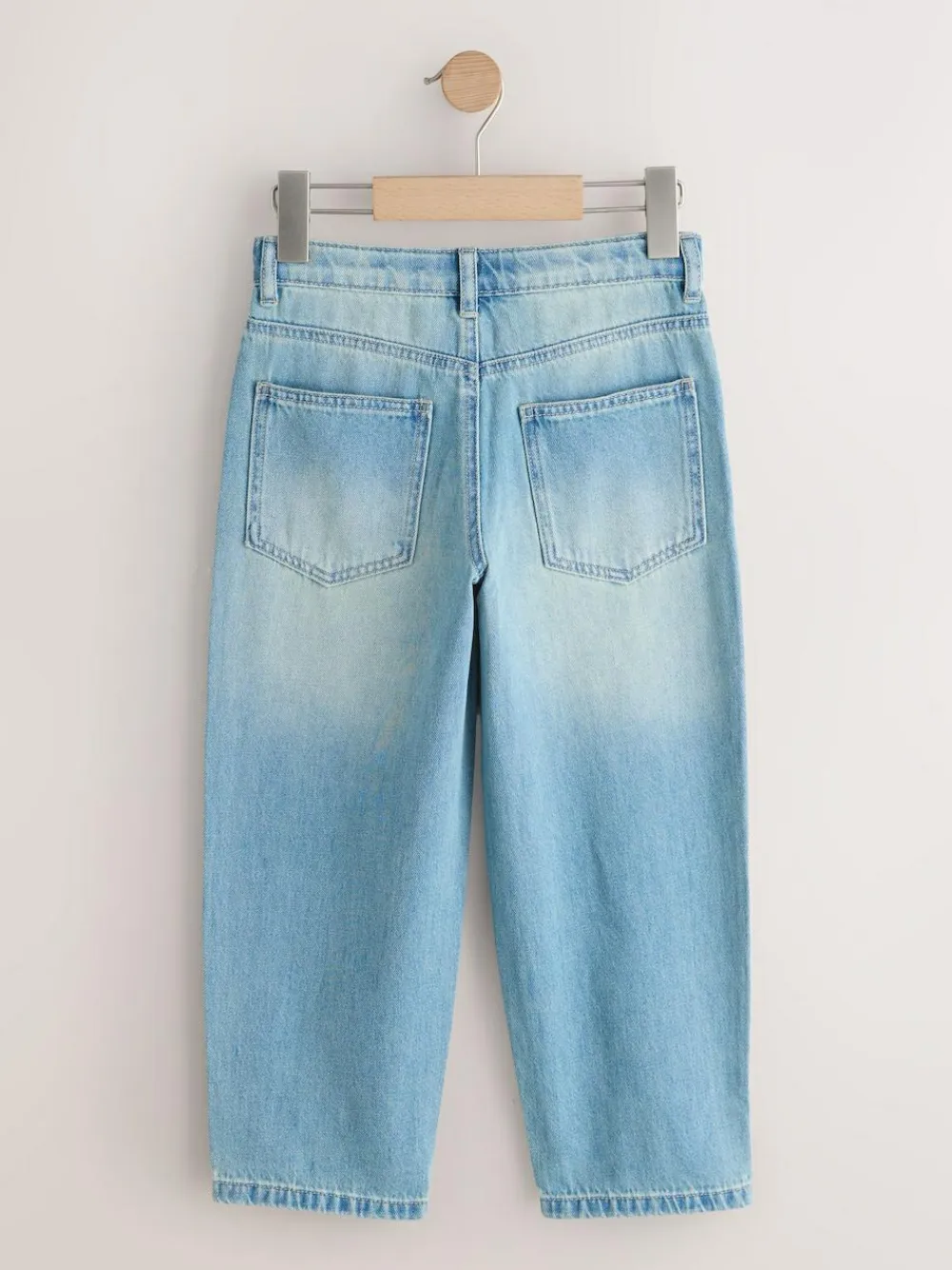Next Baggy Tapered Authentic Jeans (3-16yrs) Blue Tint