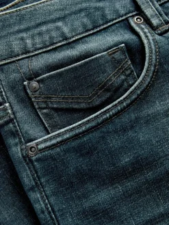 Next Blue Tint Straight Fit Motionflex Jeans^ Jeans|Jeans