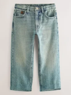 Next Blue Tint Wide Fit Authentic Jeans (3-16yrs)^BOY Jeans|Jeans