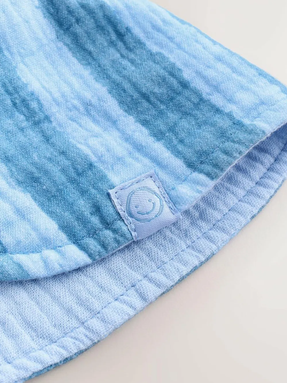 Next Legionnaire Baby Summer Hat (0mths-2yrs) Blue Tonal Stripe