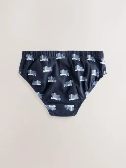 Hot Next Briefs 10 Pack (1.5-10yrs) Blue Transport