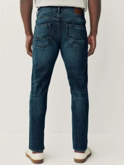 Next Blue Vintage Slim Fit Authentic Stretch Denim Jeans
