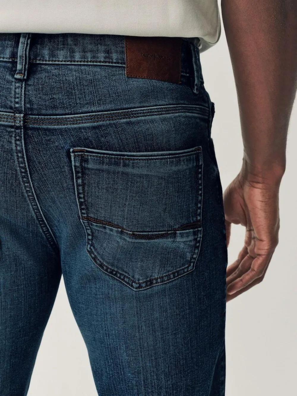 Next Blue Vintage Slim Fit Authentic Stretch Denim Jeans