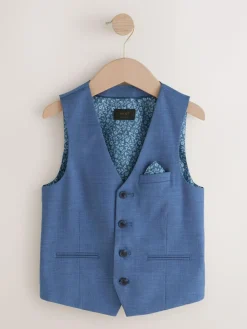 Next Blue Waistcoat (3-16yrs)^BOY Suits & Vest|Occasionwear