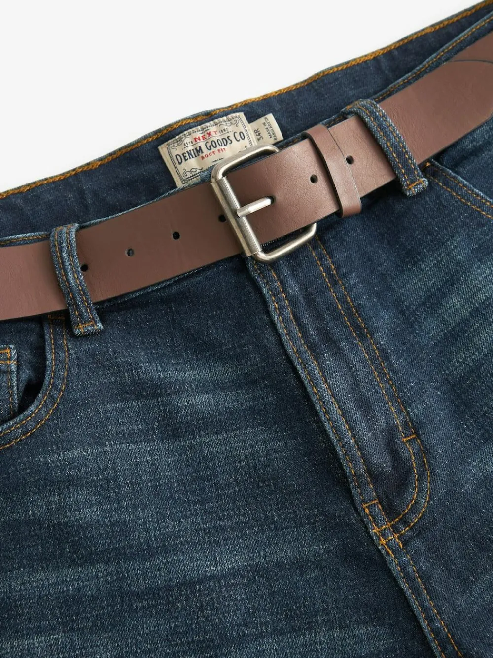 Next Bootcut Belted Authentic Jeans^ Jeans|Jeans