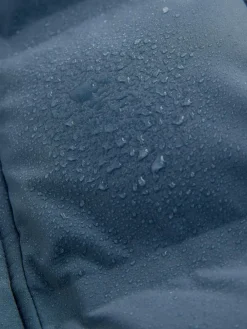 Best Next Waterproof Long Line Fleece Lined Puffer Coat (3-17yrs) Blue