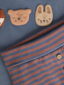 Next Blue Woodland Baby Top and Leggings Set 2 Piece (0mths-3yrs)^BOY Newborn Clothing|Baby Winter Clothing