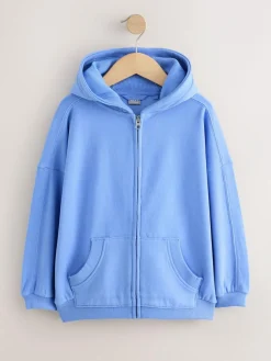 Hot Next Blue Zip Through Hoodie (3-16yrs)