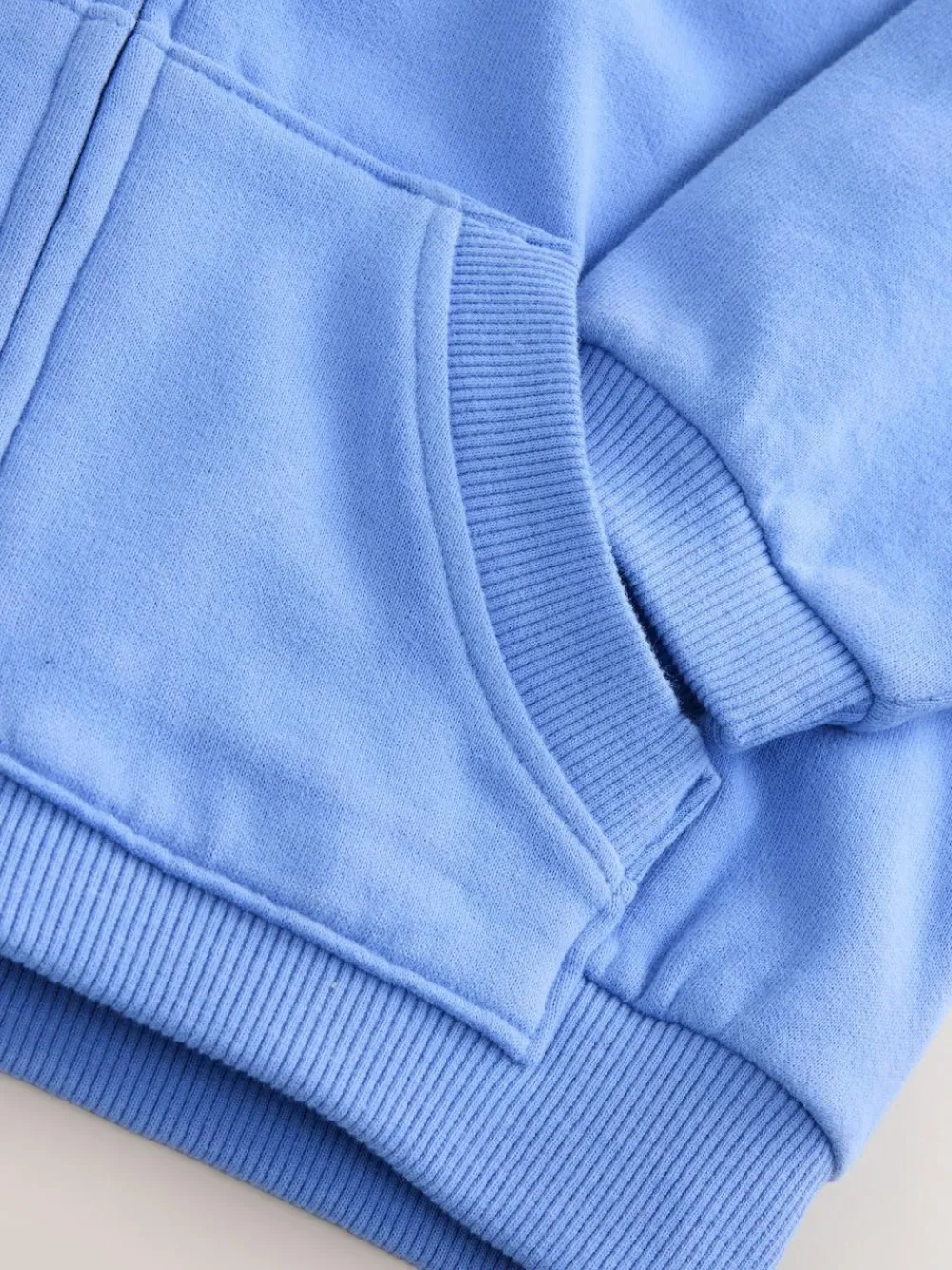 Hot Next Blue Zip Through Hoodie (3-16yrs)