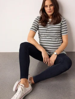 Hot Next Blue/Black Maternity Denim Jeggings 2 Pack