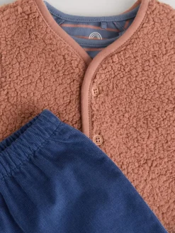 Next Baby Gilet Top and Leggings Set (0mths-2yrs)^BOY Baby Boys|Baby Boys