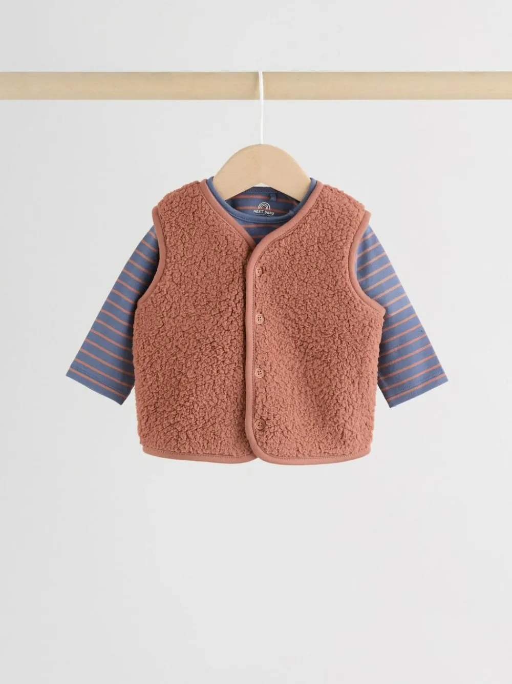 Next Baby Gilet Top and Leggings Set (0mths-2yrs)^BOY Baby Boys|Baby Boys