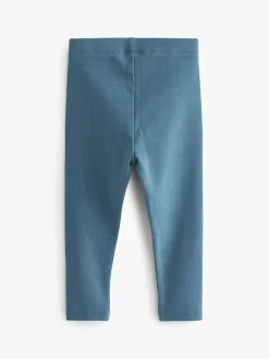 New Next Leggings 3 Pack (3mths-7yrs) Blue/Charcoal