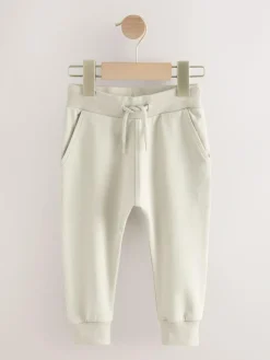 Sale Next Blue/Ecru/ Navy Blue Skinny Fit Joggers 5 Pack (3mths-7yrs)