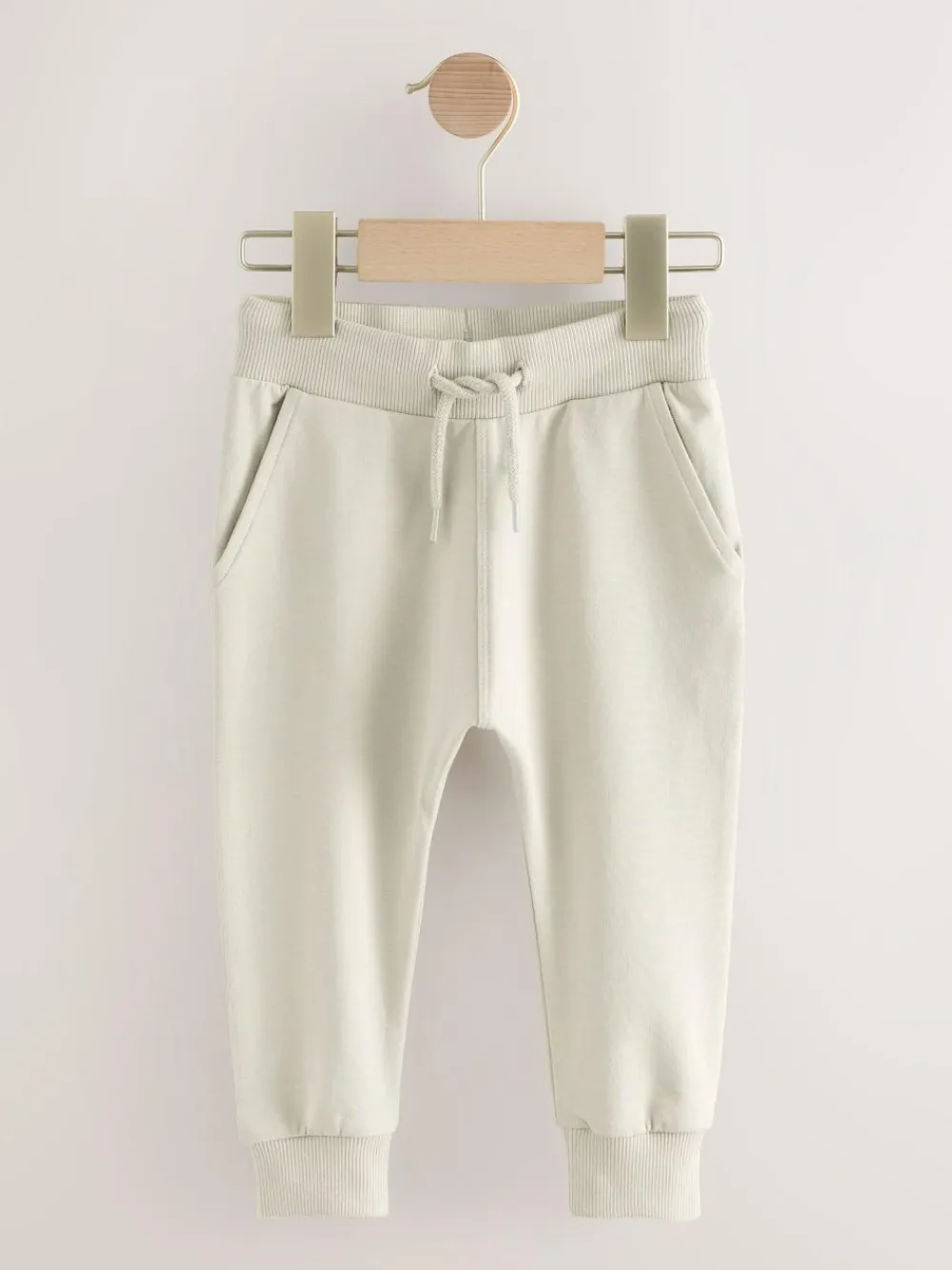 Sale Next Blue/Ecru/ Navy Blue Skinny Fit Joggers 5 Pack (3mths-7yrs)