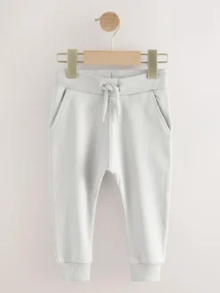 Sale Next Blue/Ecru/ Navy Blue Skinny Fit Joggers 5 Pack (3mths-7yrs)