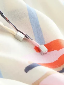 Clearance Next Shorts with Linen Blue/Ecru