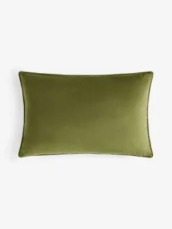 Next Blue/Green 40 x 59cm Cut Velvet Wiggle Cushion^ Cushions & Throws