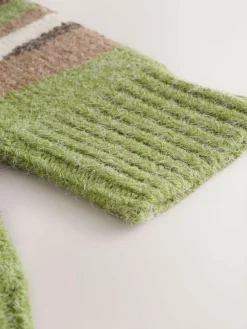 Next Blue/Green Landscape Scene Zip Cardigan^Women Knitwear|Knitwear