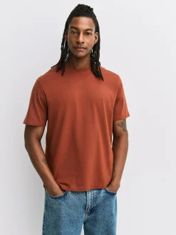 Next Blue/Green/Grey/Orange/White/Brown Regular Fit Essential Cotton T-Shirts 6 Pack^ Nightwear|Tops & T-Shirts