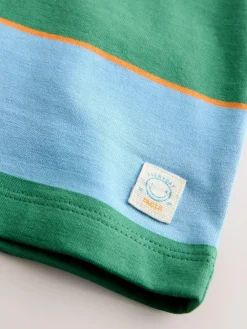 Next Short Sleeve Stripe T-Shirt (3mths-7yrs) (3mths-7yrs)^BOY Tops|Tops