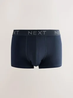 Best Next Blue/Grey Hipster Boxers 5 Pack