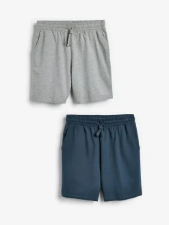 Next Loopback Soft Touch 2 Pack Jogger Shorts^ Loungewear|Shorts