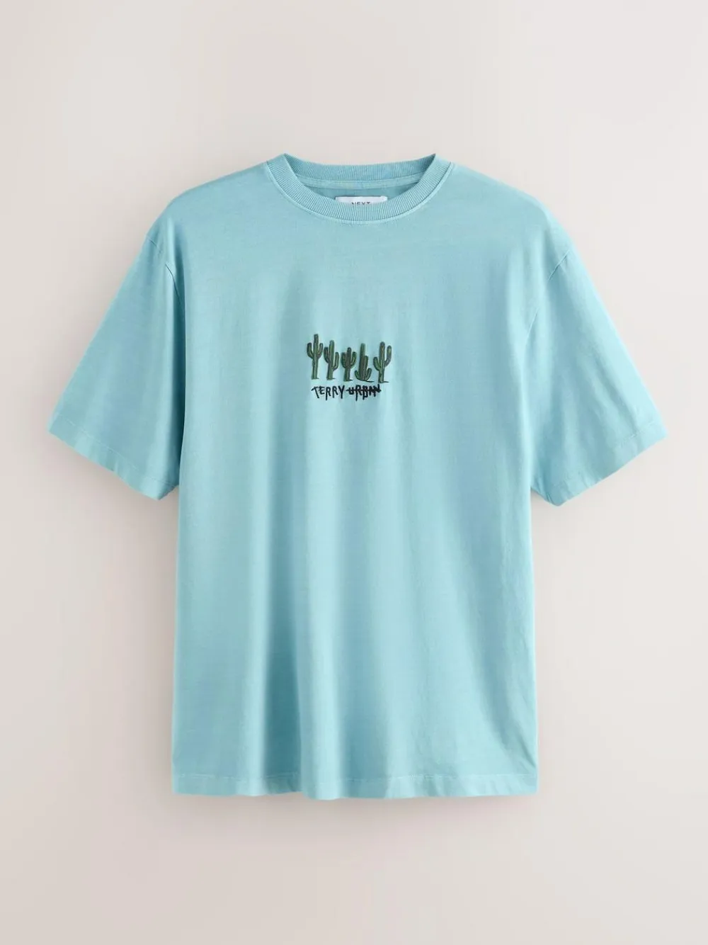 Next Blue/Grey Terry Urban Short Sleeve Jersey Pyjamas Set^ Pyjamas