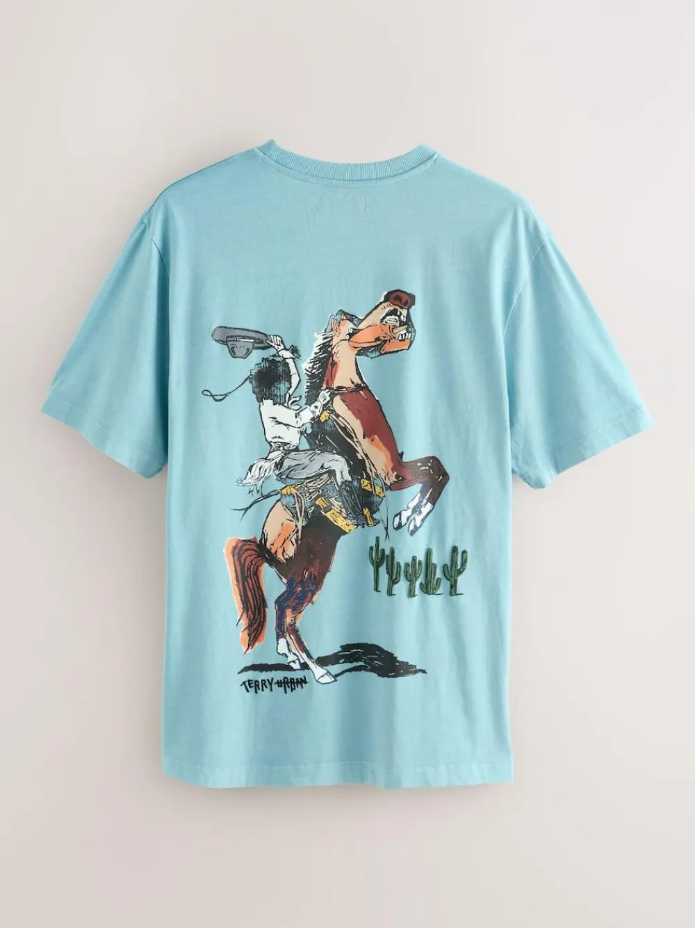 Next Blue/Grey Terry Urban Short Sleeve Jersey Pyjamas Set^ Pyjamas