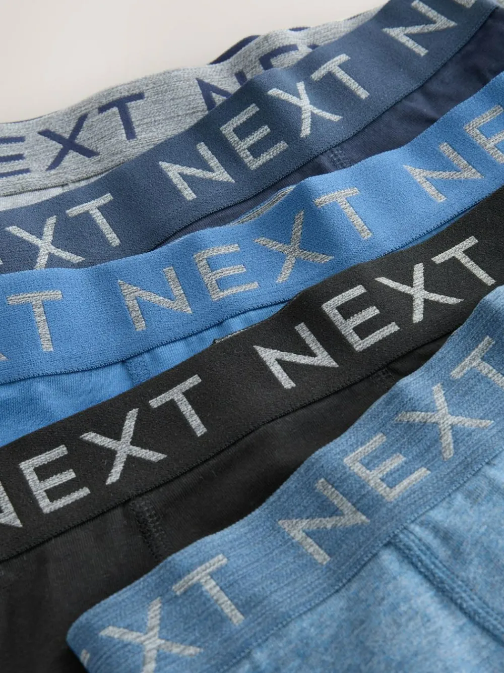 Online Next Blue/Grey Trunks 5 Pack (1.5-16yrs)
