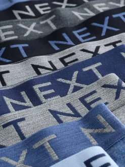 Next Blue/Grey Trunks 10 Pack (1.5-16yrs)^BOY Multipacks|Baby Boys