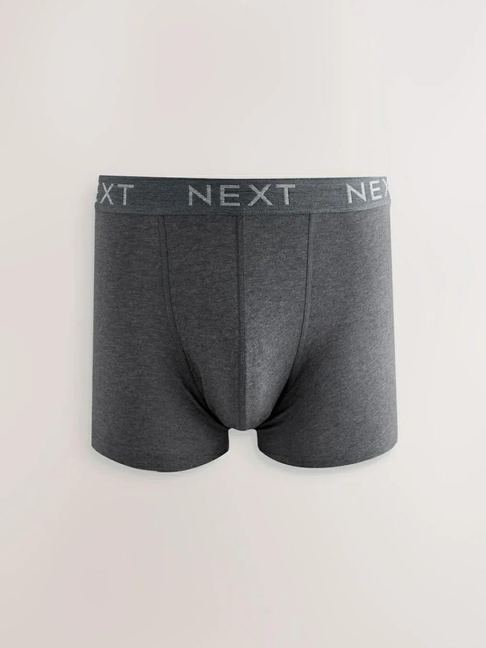 Clearance Next Blue/Grey/Black Cotton Rich Trunk Boxers 10 Pack