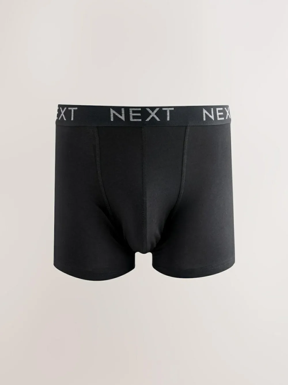 Clearance Next Blue/Grey/Black Cotton Rich Trunk Boxers 10 Pack