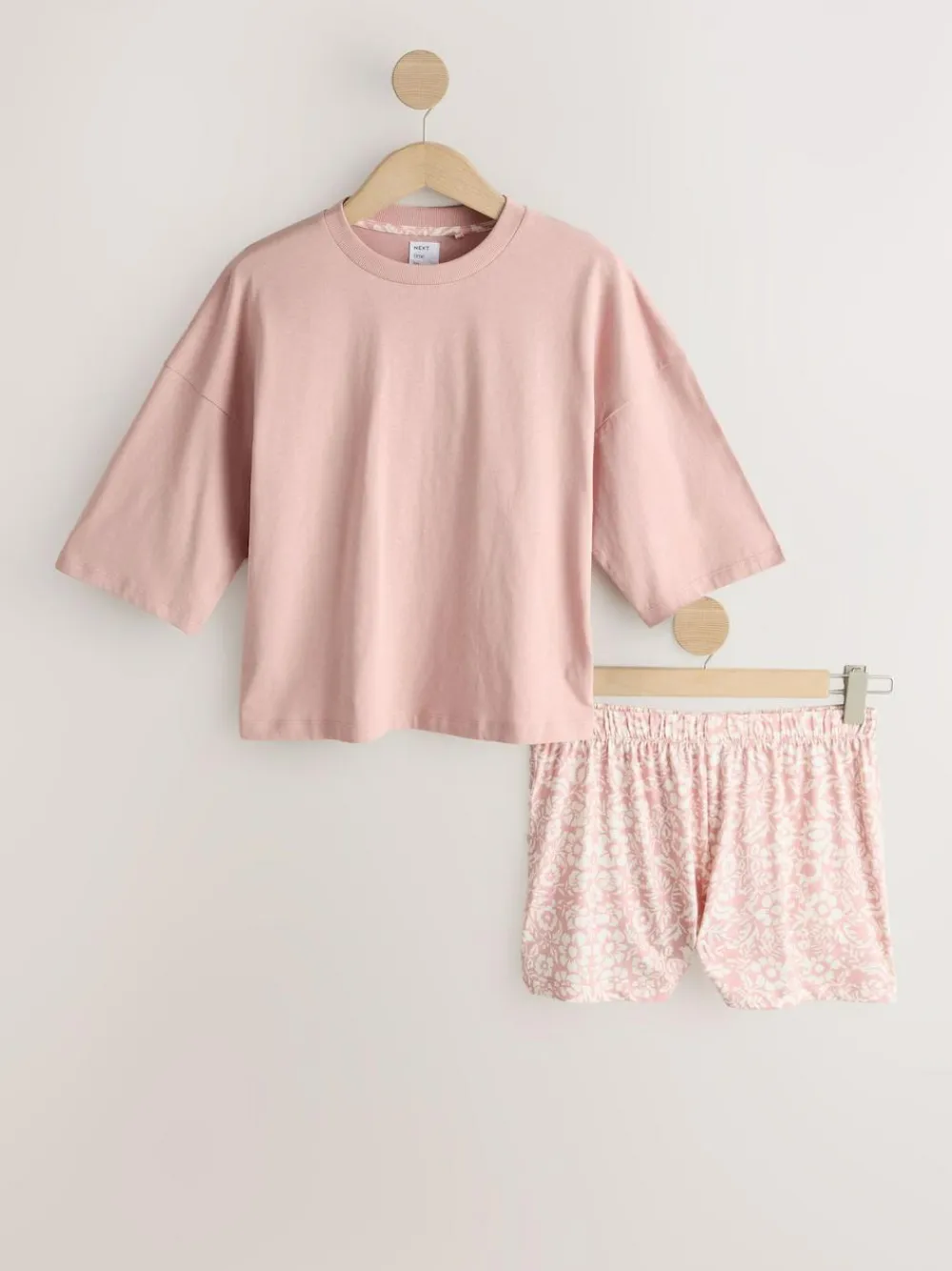 Next Blue/Grey/Pink Floral Short Set Pyjamas 3 Pack^Women Pyjamas|All Night & Lounge