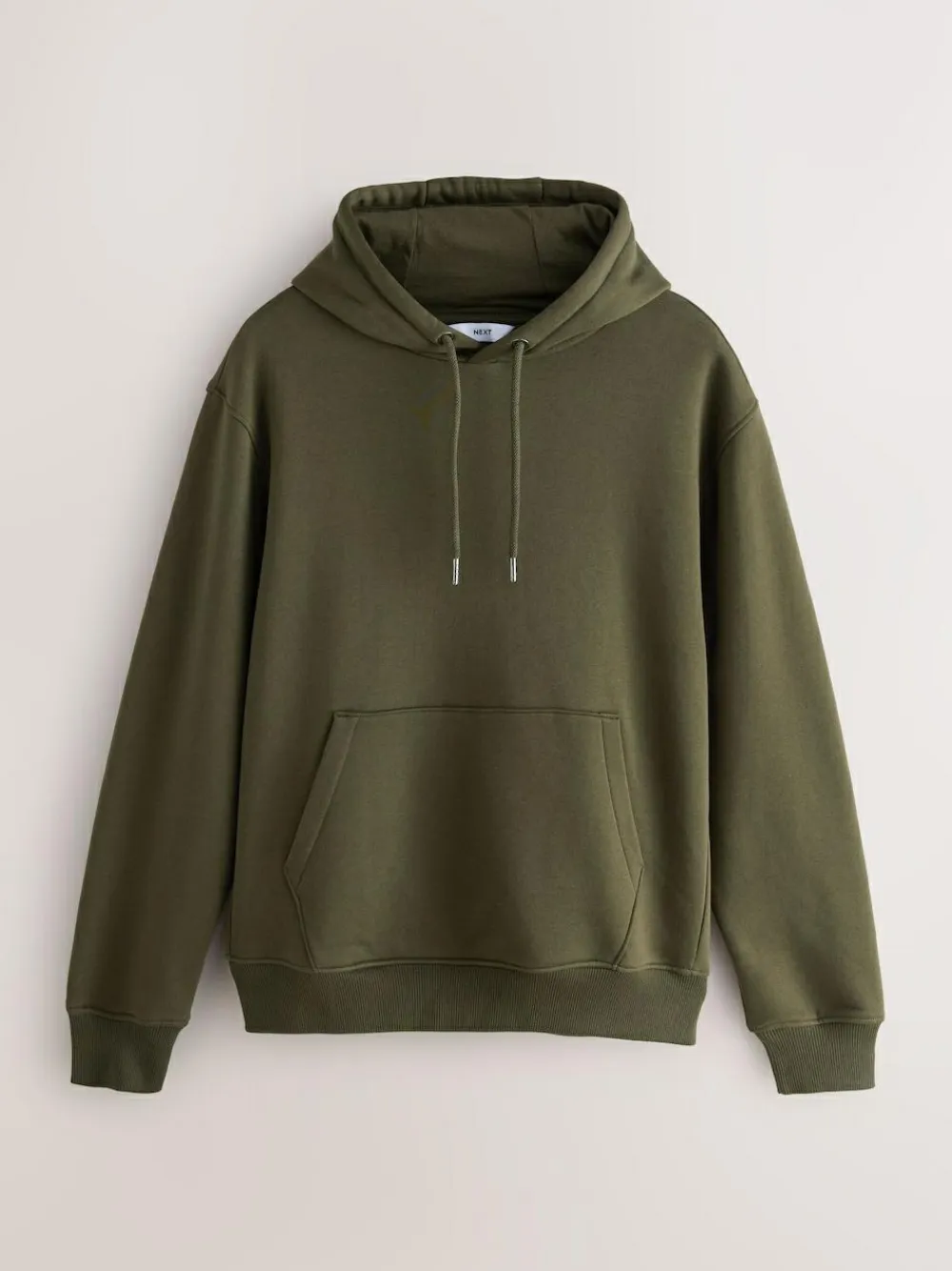 Hot Next Cotton Rich Jersey Overhead Hoodies 2 Pack Blue/Khaki Green