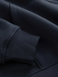 Hot Next Cotton Rich Jersey Overhead Hoodies 2 Pack Blue/Khaki Green